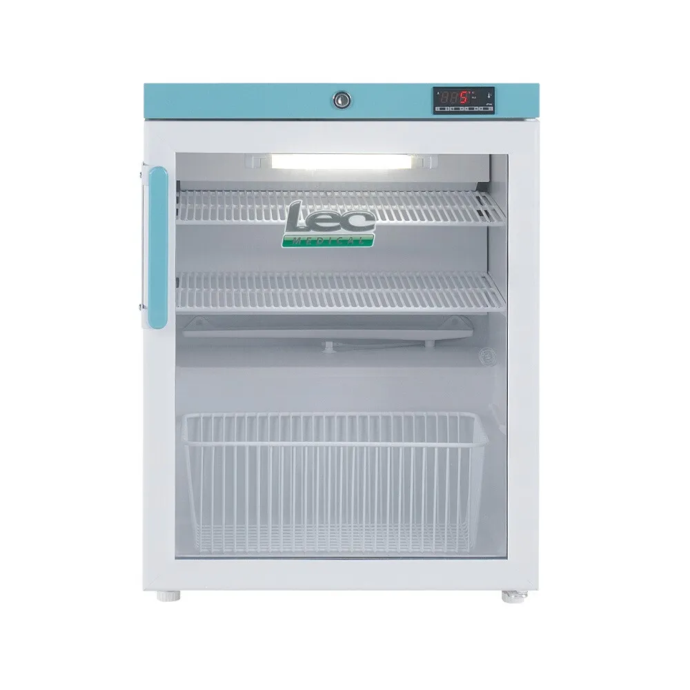 LEC Medical PEGR82UK Countertop Glass Door Pharmacy Refrigerator
