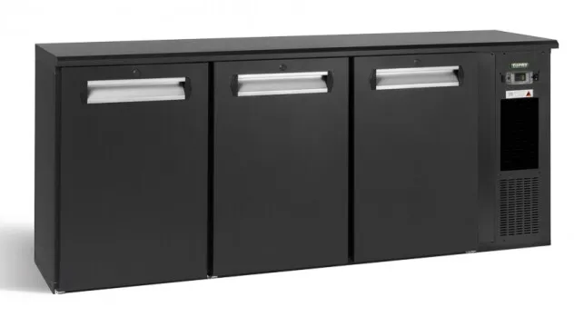 Gamko E3 222MU84 3 Solid Door Under Counter Bottle Cooler 537 Litres