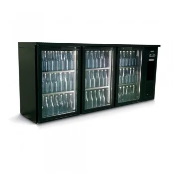 Gamko E3 222GMU84 3 Glass Door Under Counter Bottle Cooler 537 Litres