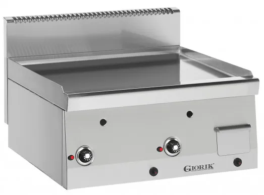 Giorik Snack 60 LGG6900X Slimline Gas Griddle - Smooth Plate