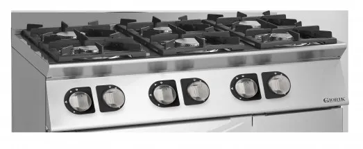 Giorik ECG760T 6 Burner Gas Boiling Top