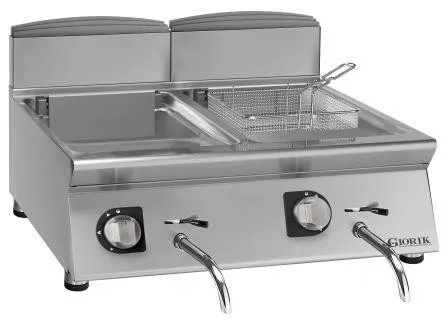 Giorik 70 Top FE7210T - 10 + 10 Ltr Twin Tank Electric Fryer