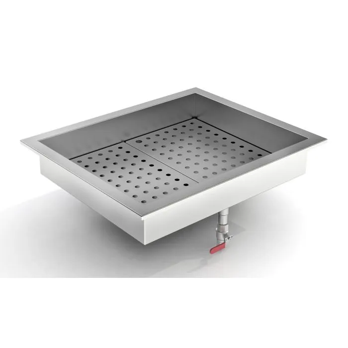 CombiSteel Drop-In Crushed Ice Bin 2/1 Gastronorm