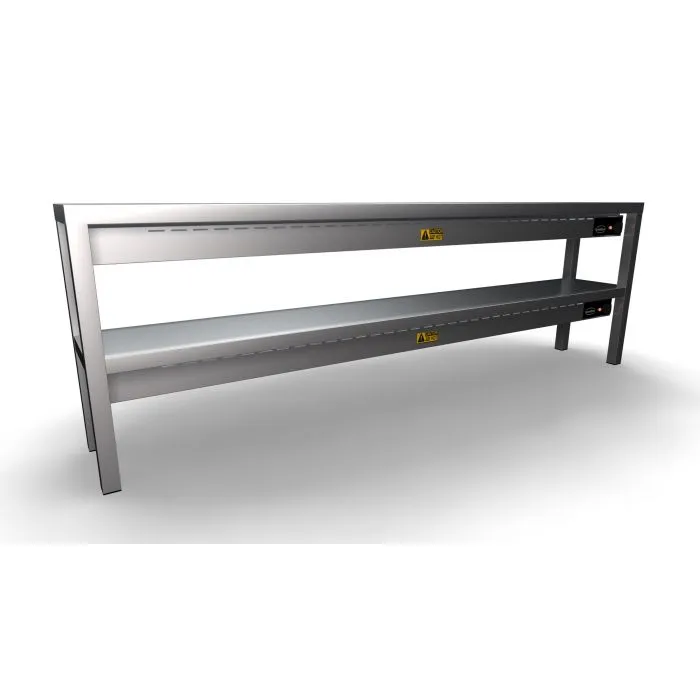 CombiSteel Overshelf Ceramic Heated 2 Levels With Heaters Of 250W Range