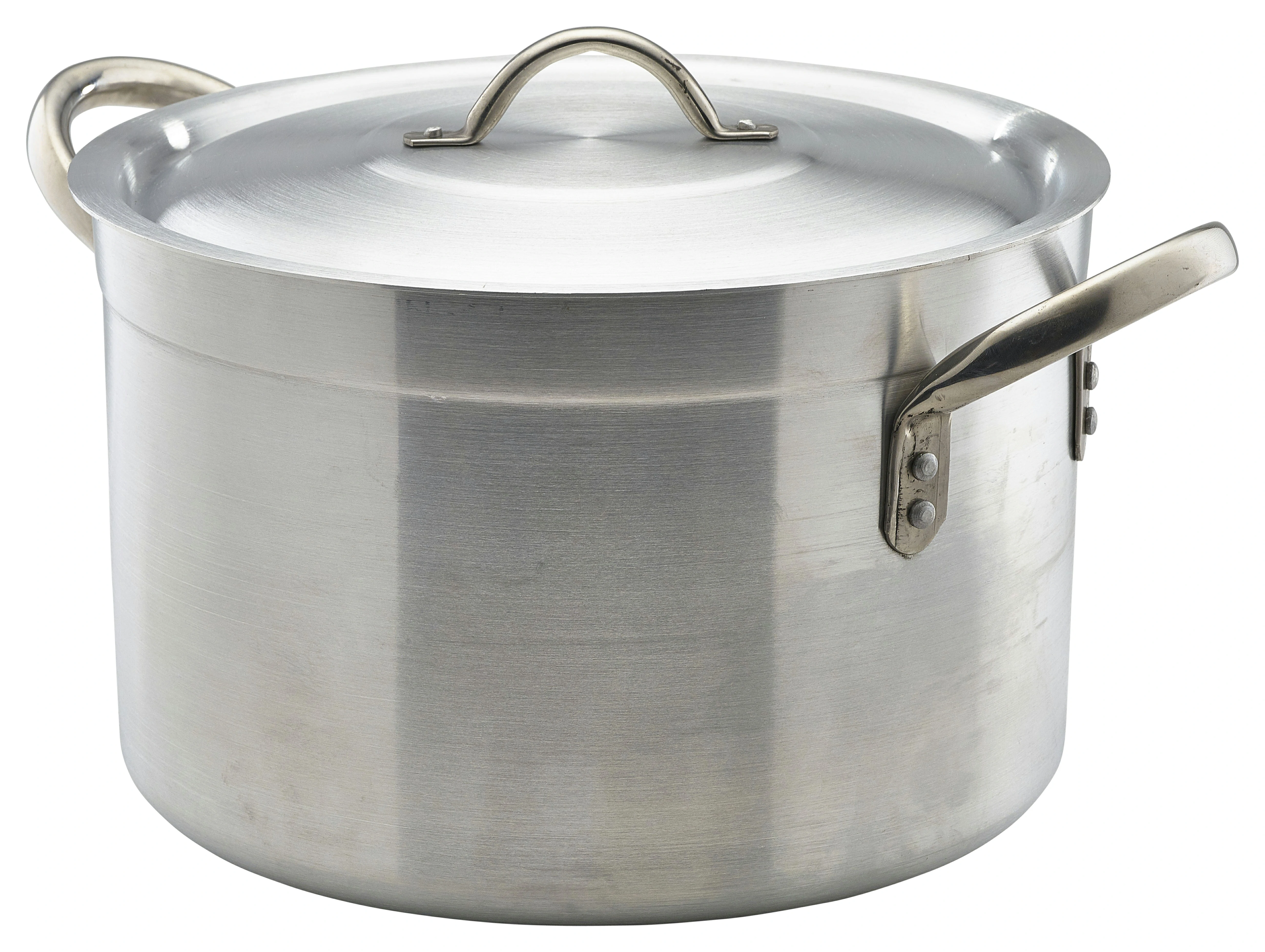 Aluminium Stewpan With Lid 24.5Litre