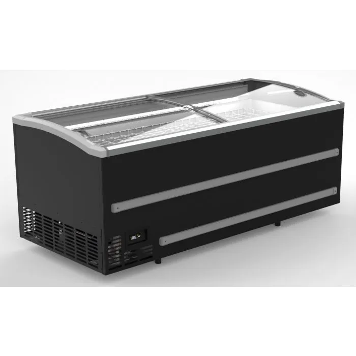 CombiSteel Supermarket Chest Freezer Black 2500 Litre