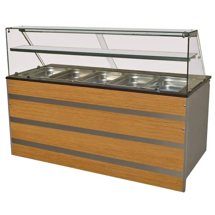 CombiSteel Refrigerated Buffet 5/1 GN Sliding Glass