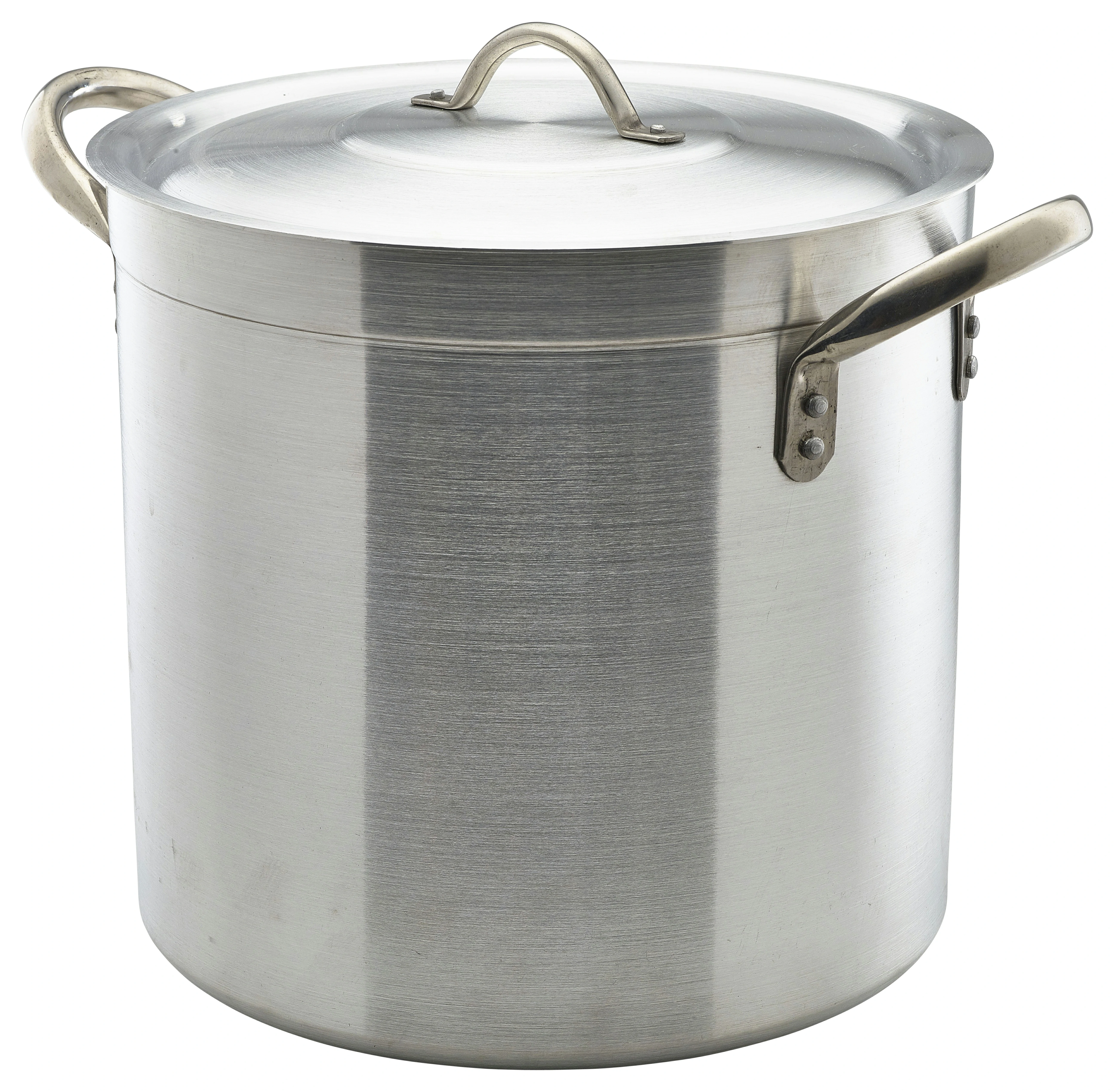 Aluminium Deep Stockpot With Lid 21Litre