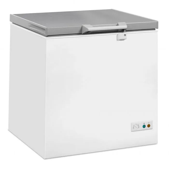 CombiSteel Chest Freezer Stainless Steel Cover 202 L