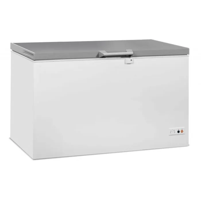 CombiSteel Chest Freezer Stainless Steel Cover 407 L