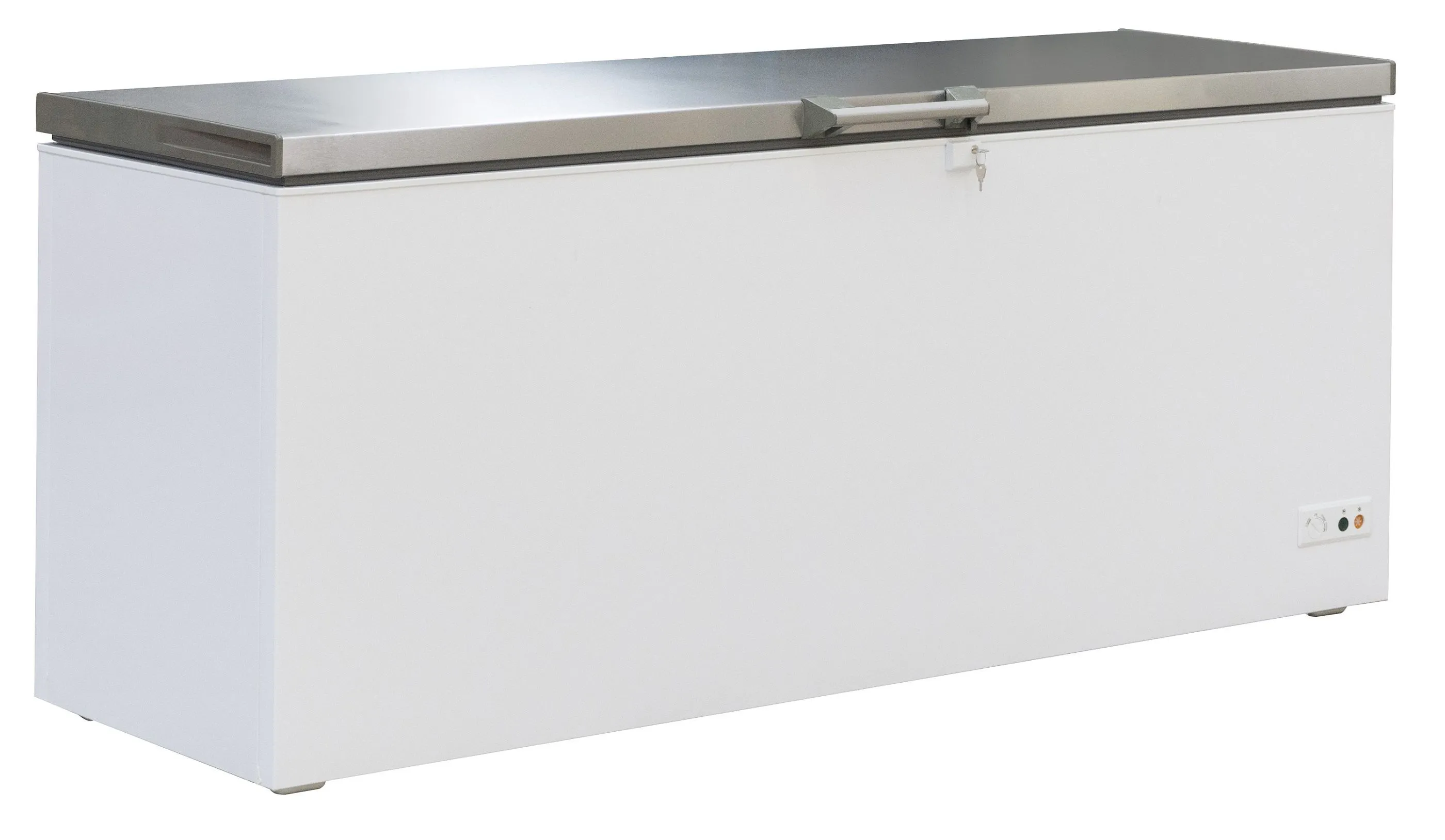CombiSteel Chest Freezer Stainless Steel Cover 635 L