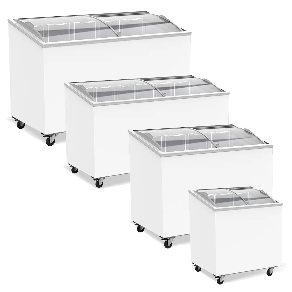 CombiSteel Glass Lid Chest Freezer Range