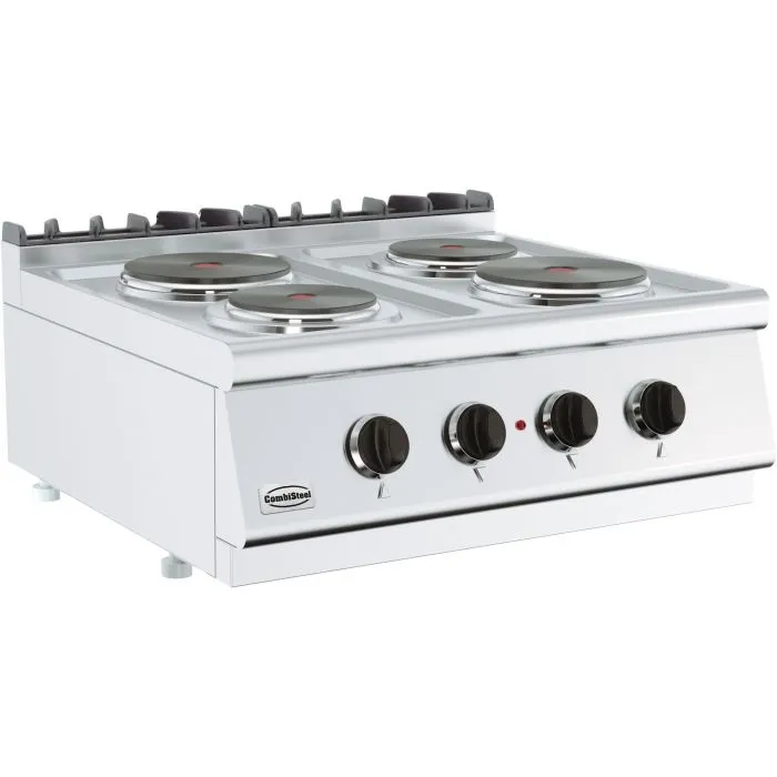 CombiSteel Base 700 Electric RANGE 4Plate Boiling hob