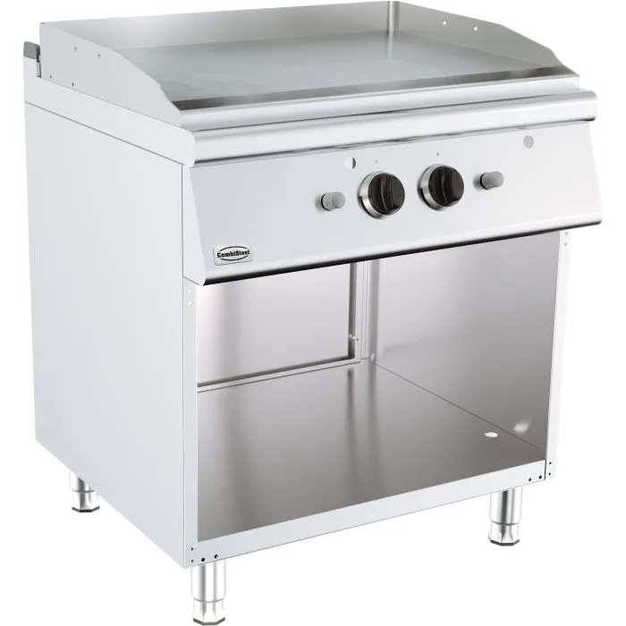 CombiSteel Base 700 Gas Fry Top Freestanding Chrome Smooth