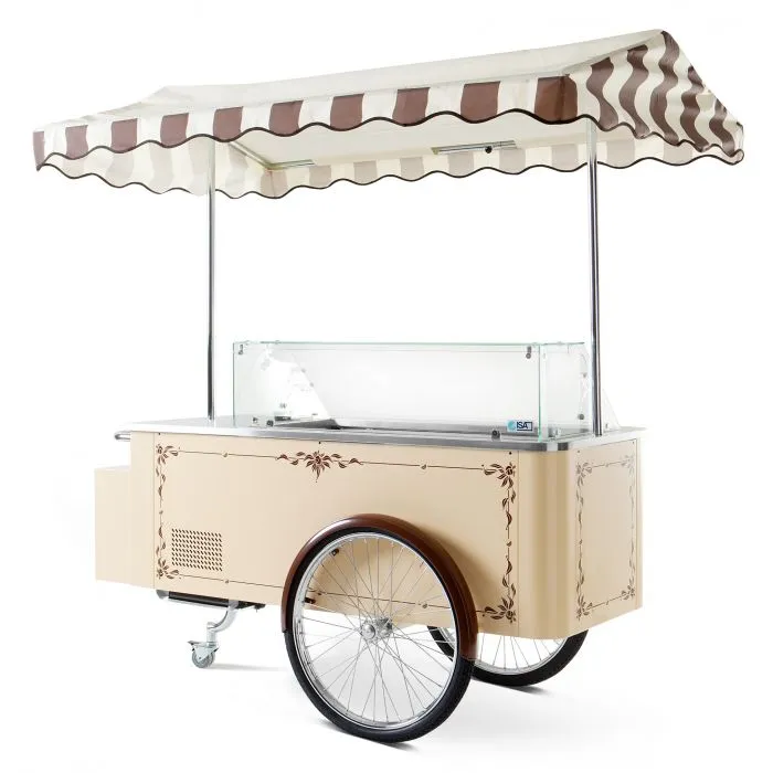 CombiSteel Mobile Ice Cream Display Carrettino 6