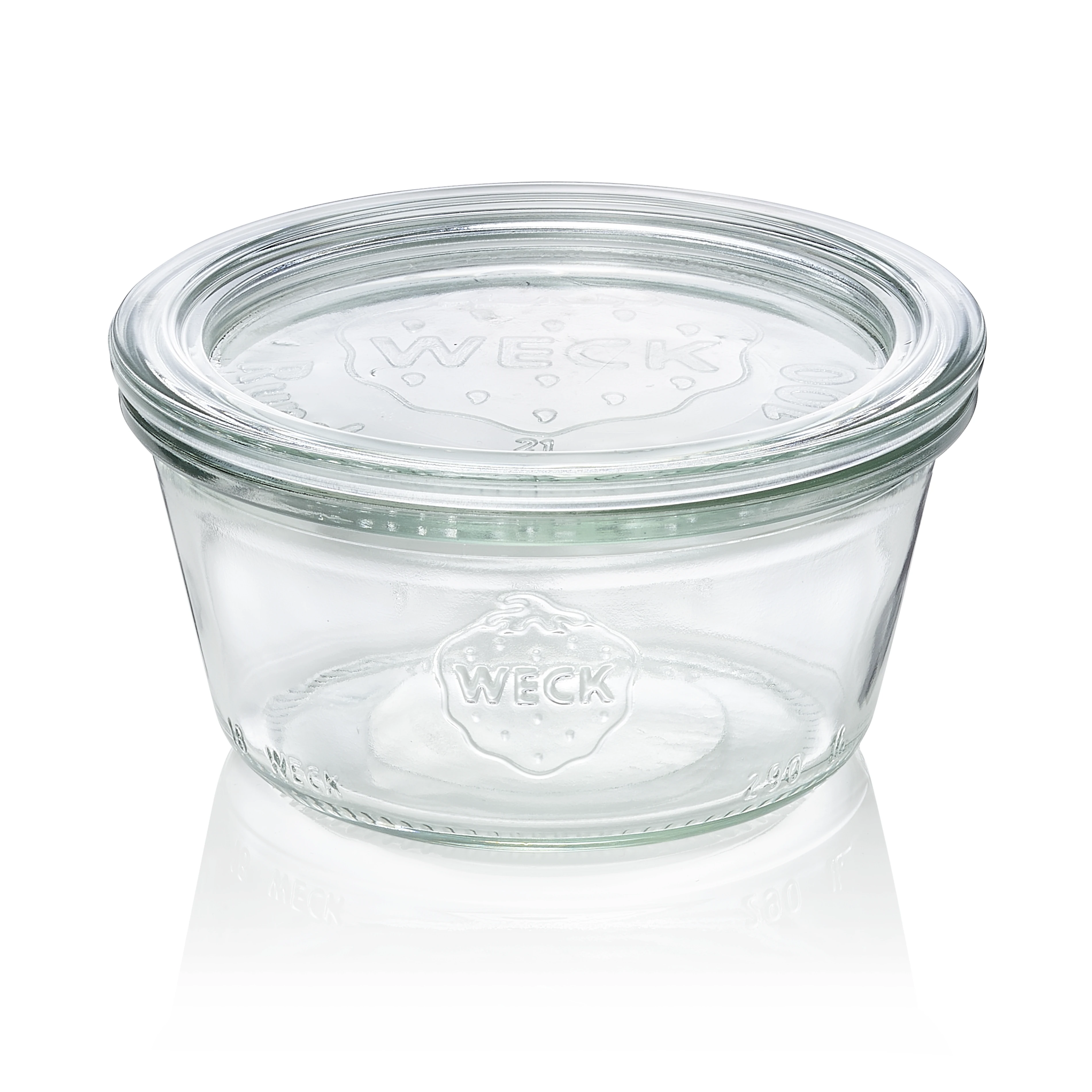 Overturn glass jar