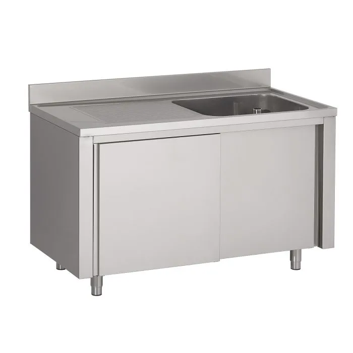 CombiSteel 700 Sink Unit Sliding Doors 1 Left Range