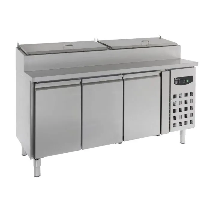 CombiSteel Saladette 3 Door 8 x 1/3 GN