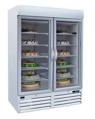 CombiSteel Glass Door Freezer 1079 Litre