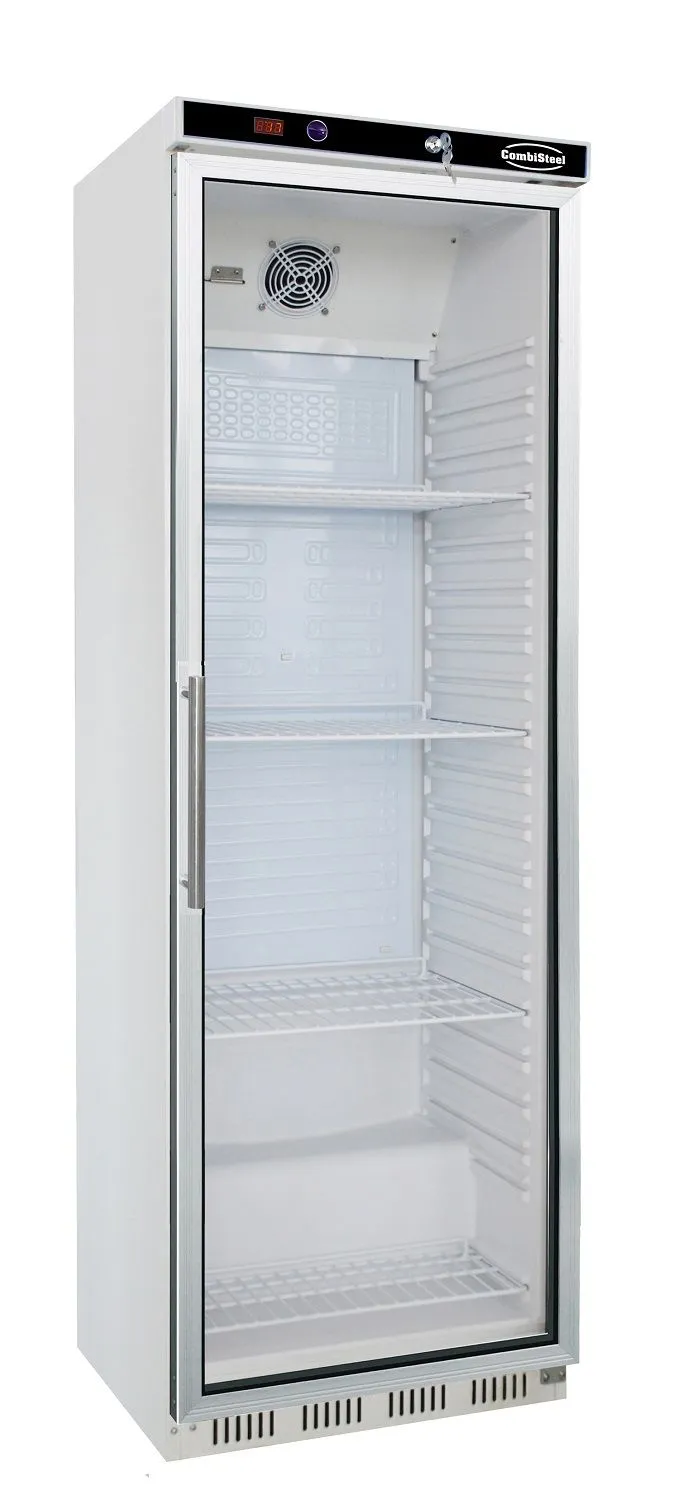 CombiSteel Glass Door Display Fridge 350 Litre