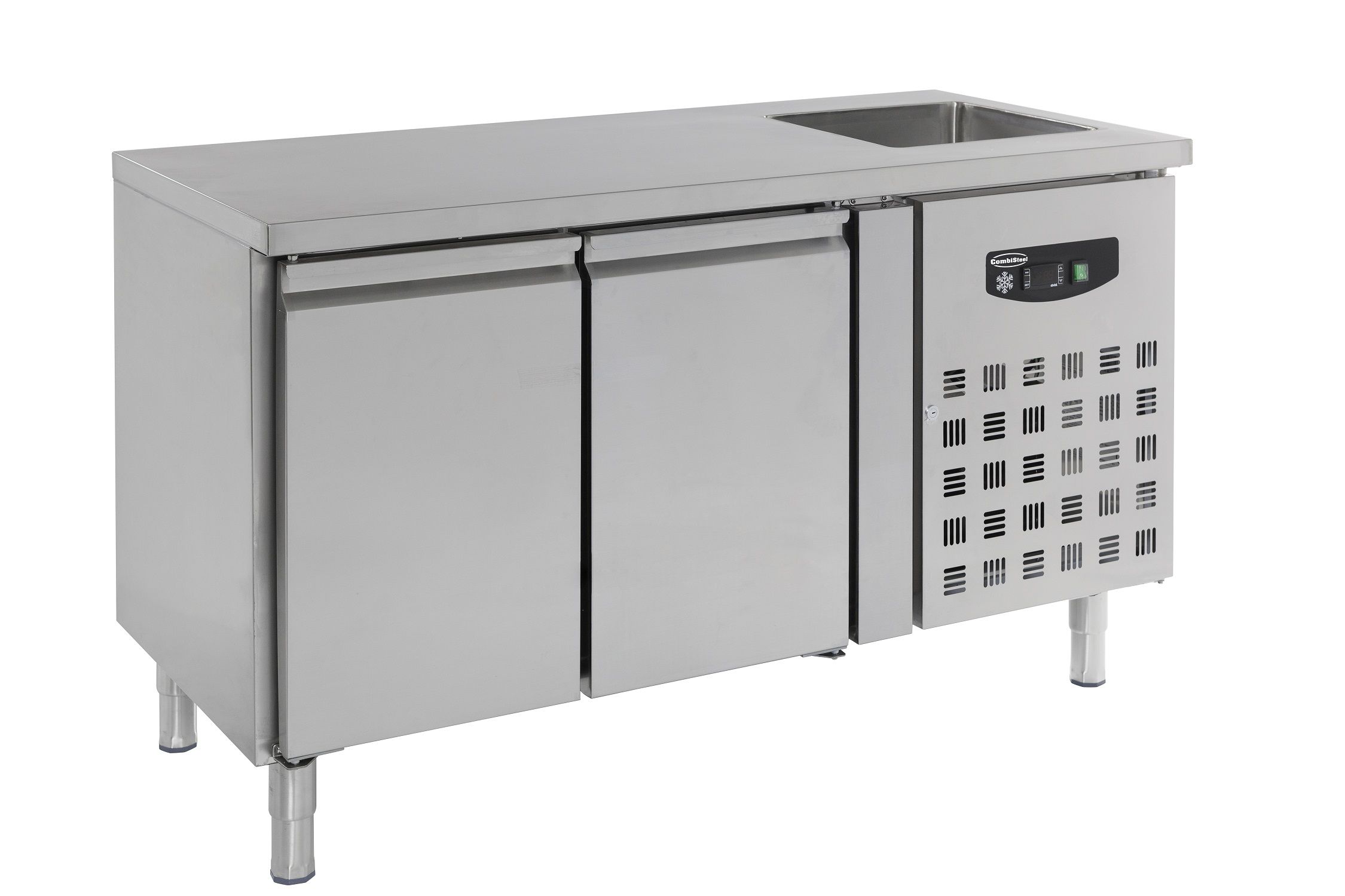 CombiSteel Counter Sink 700 Refrigerator 2 Door Standard Line