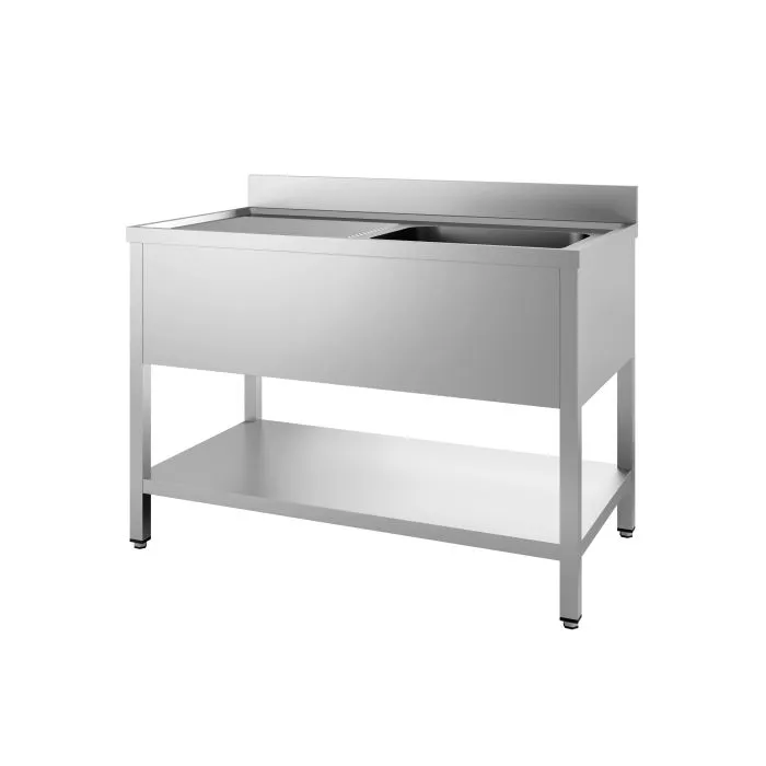 CombiSteel 700 Stainless Steel Sink Unit Flat Packed Middle 700