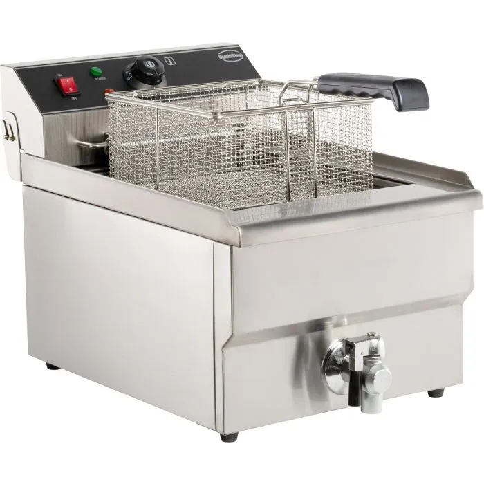 CombiSteel Electric CounterTop Fryer 1x10 Litre