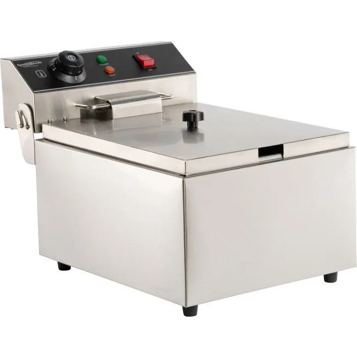 CombiSteel Electric CounterTop Fryer 1x6 Litre