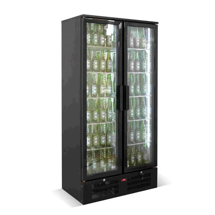 CombiSteel Backbar Double Glass Door Upright 458 Litre Beer Cooler