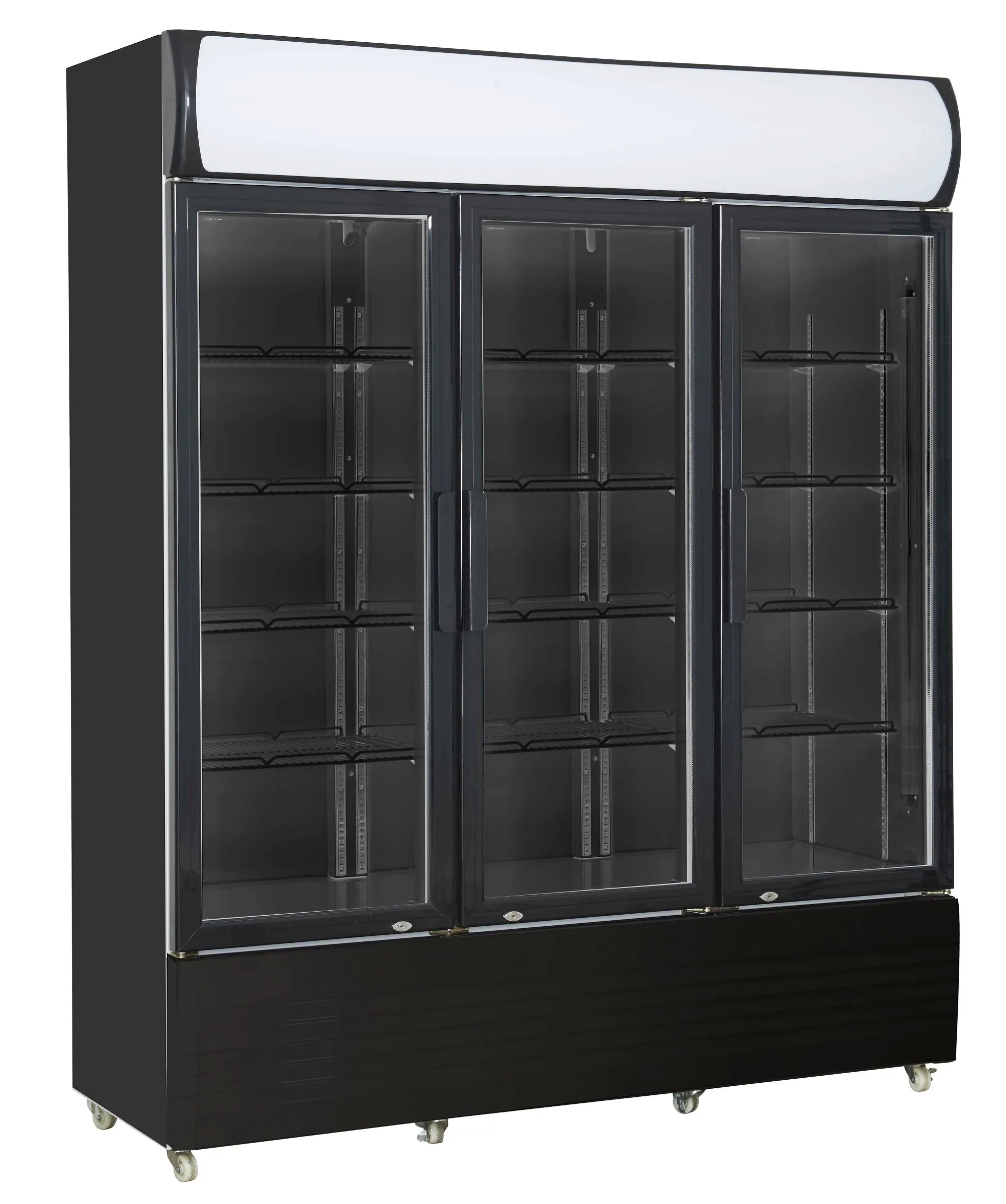 Combisteel Glass Display Fridge - FCU-1200 BL