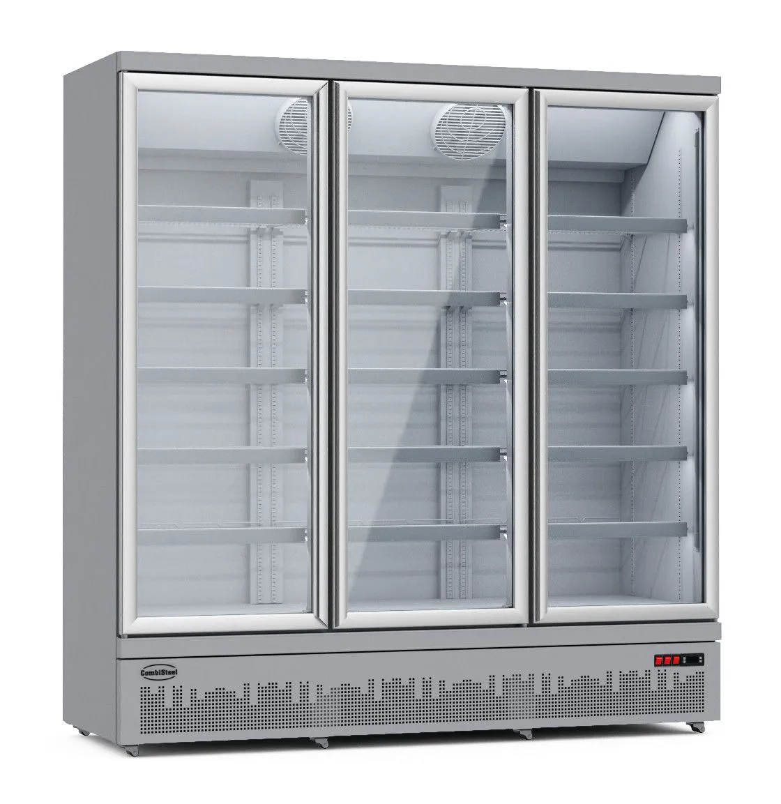 CombiSteel 3 Door Glass Display Fridge JDE1530R