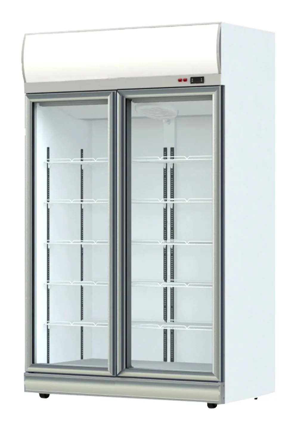 CombiSteel Glass Door Display Fridge INS1000R WH