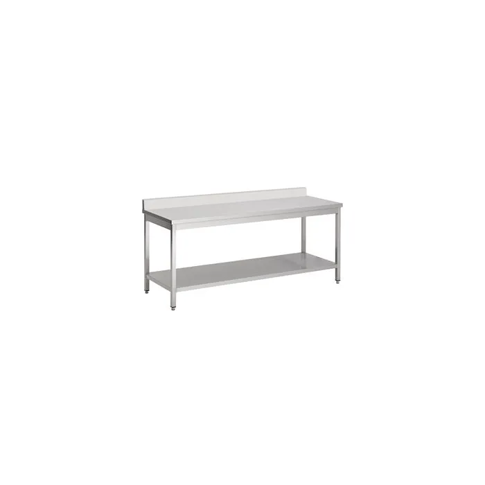 CombiSteel 700 Worktable Bottom Shelf Splashback Range