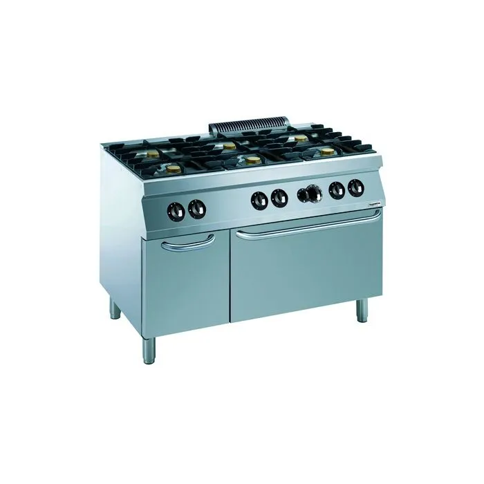 CombiSteel Pro 700 Gas 6 Burners with Gas Oven