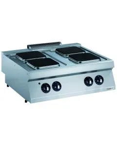 CombiSteel Pro 700 Electric Range 4 Plates Square