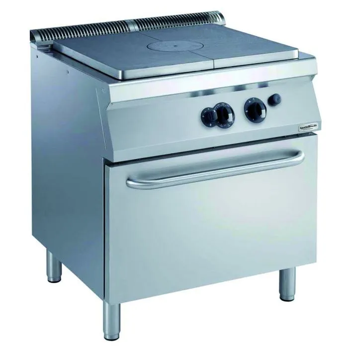 CombiSteel Pro 700 Solid Top Range with Gas Oven