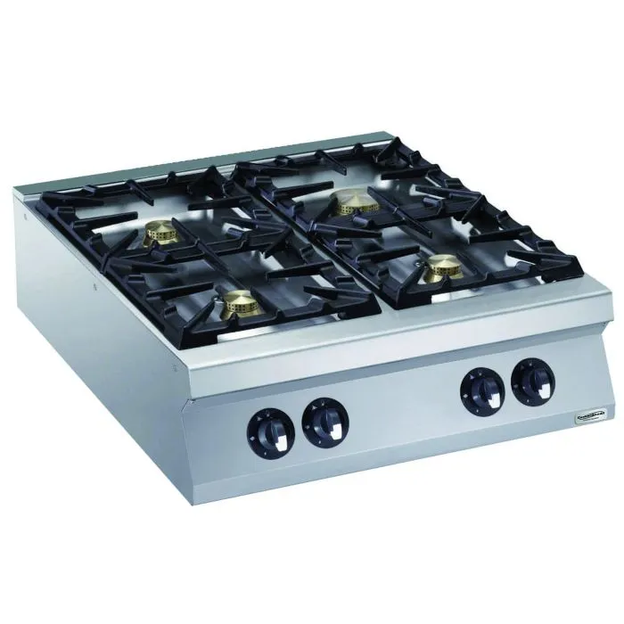 CombiSteel Pro 900  4 Burner Gas Range Boiling hob