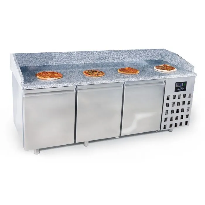 CombiSteel Pizza Preparation Counter 3 Doors Pro Line