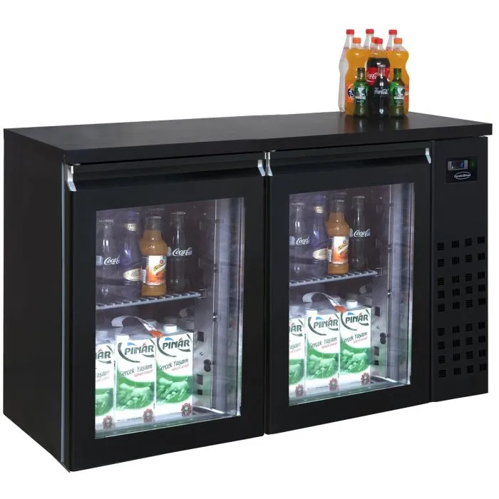 CombiSteel Backbar Counter 2 Glass Doors