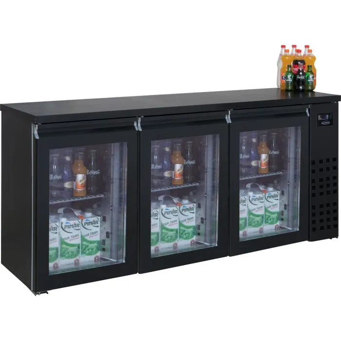 CombiSteel Backbar Counter 3 Glass Doors