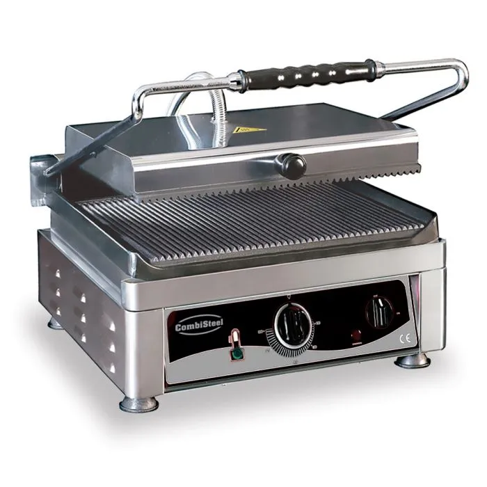 CombiSteel Contact Grill 410 Ribbed