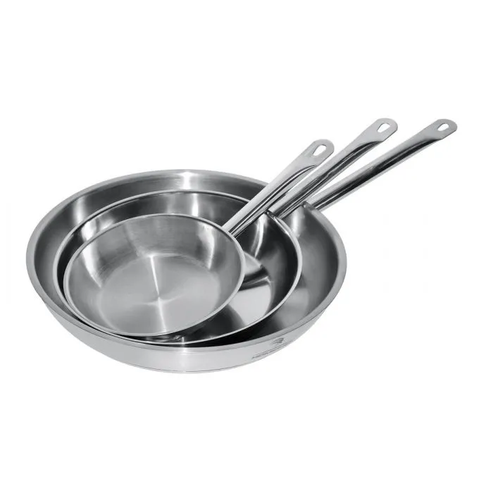 CombiSteel Stainless Steel Frypan Range