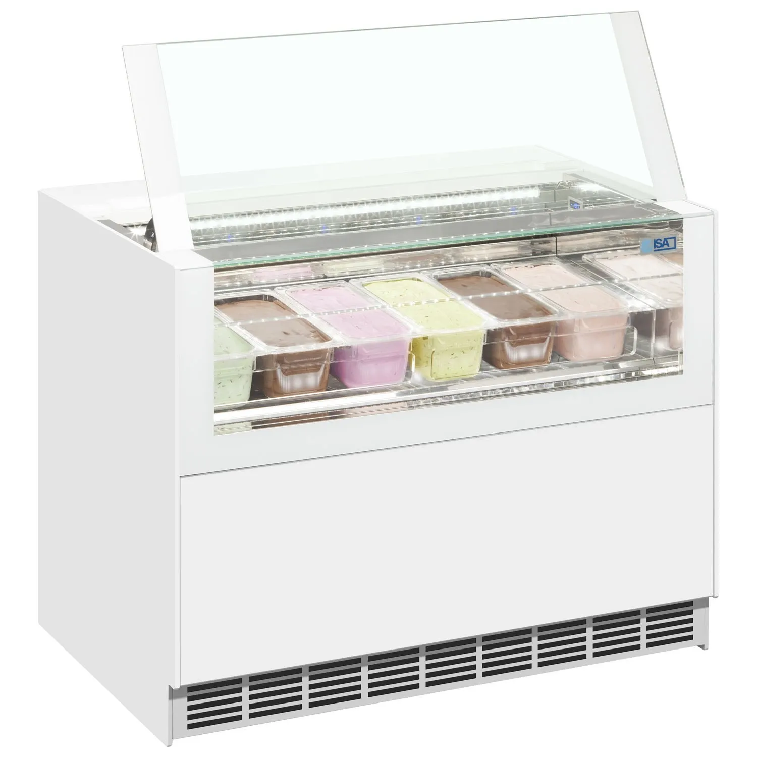 ISA One Show Range Scoop Ice Cream Display