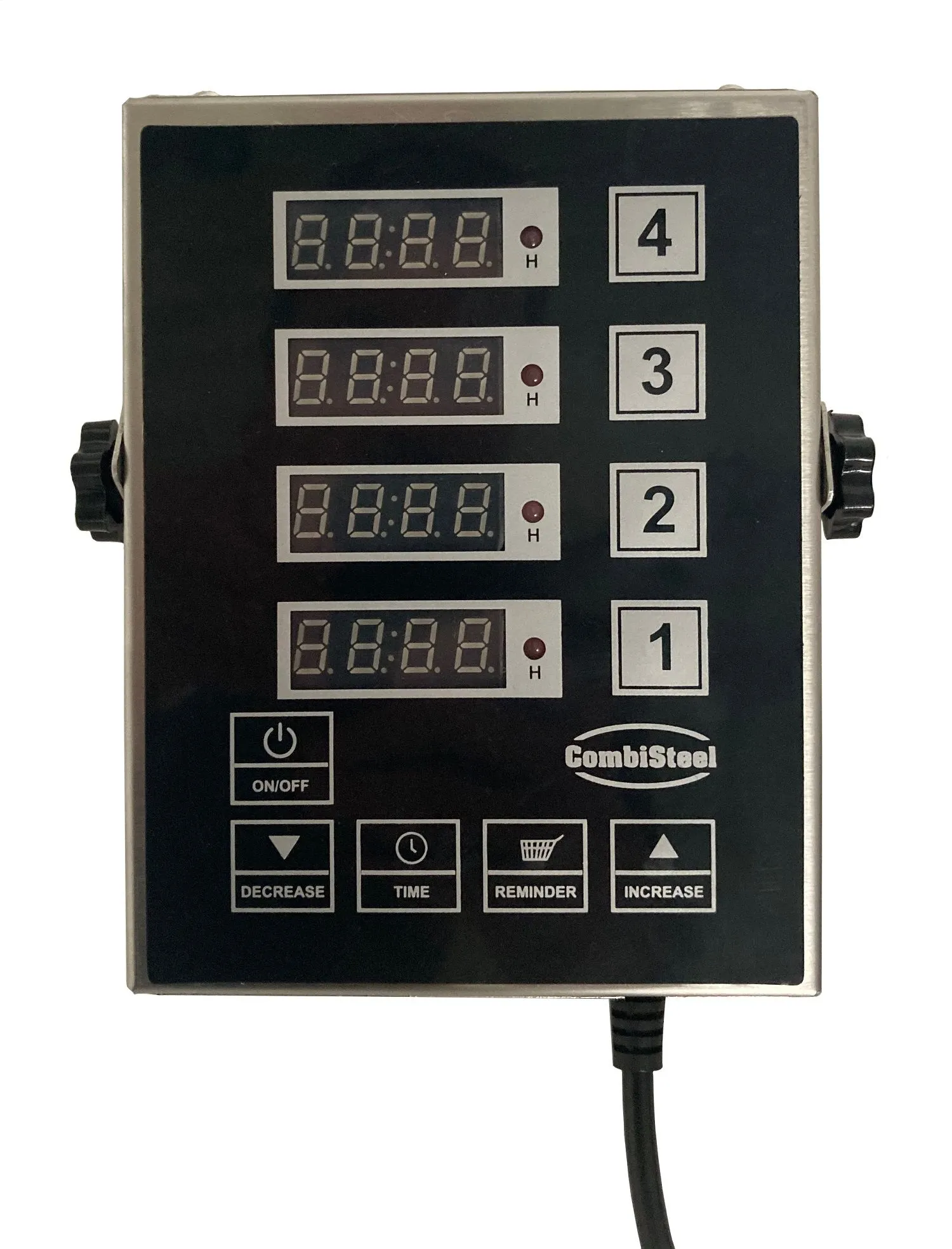 CombiSteel Digital Kitchen Timer 4 Channels DKT-4