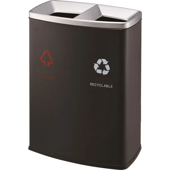 Disposal Bin 60 Litre Black Powder Coated