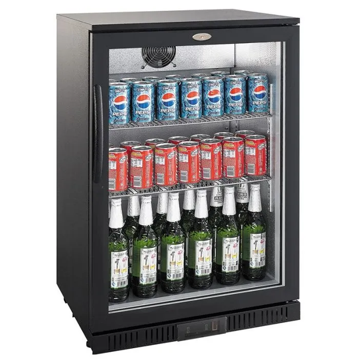 CombiSteel Backbar Cooler Black 1 Door