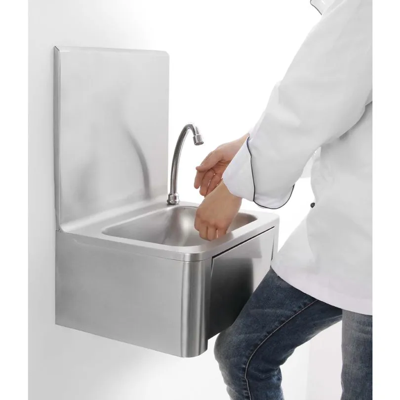 CombiSteel Knee Operated Hand Washbasin