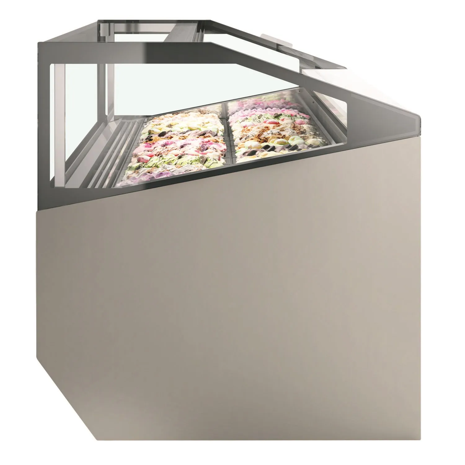 ISA Super Capri Range Ventilated Scoop Ice Cream Display