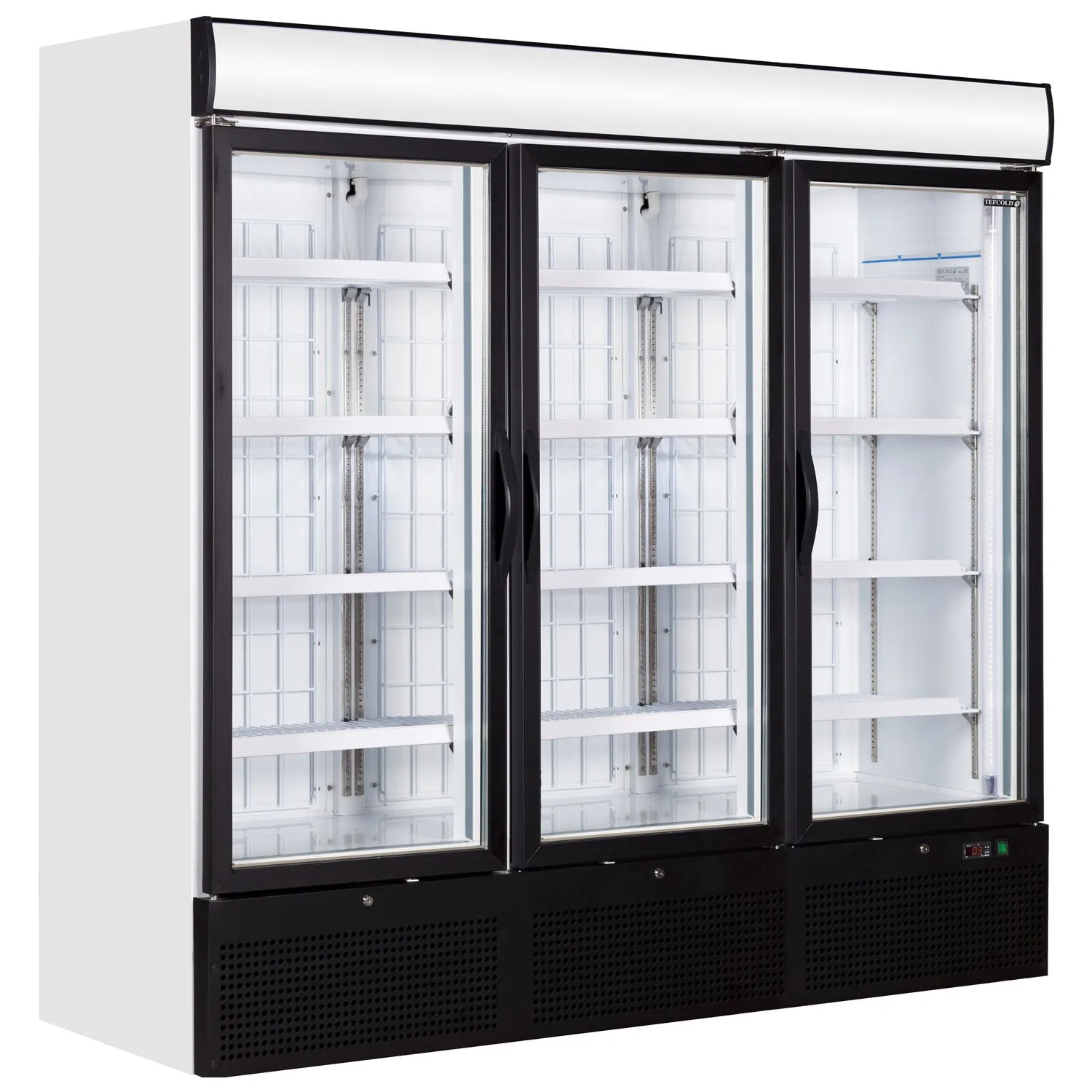 Tefcold NC7500G-UK White Glass Door Merchandiser