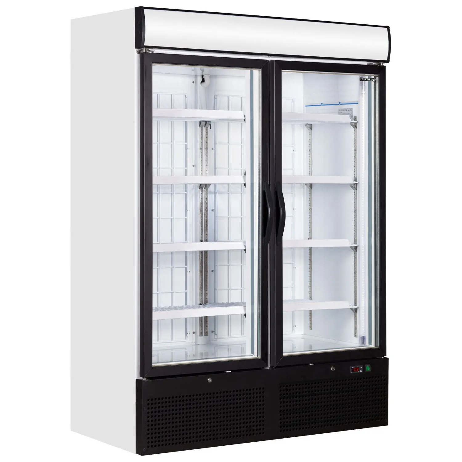 Tefcold NC5000G-UK White Glass Door Merchandiser